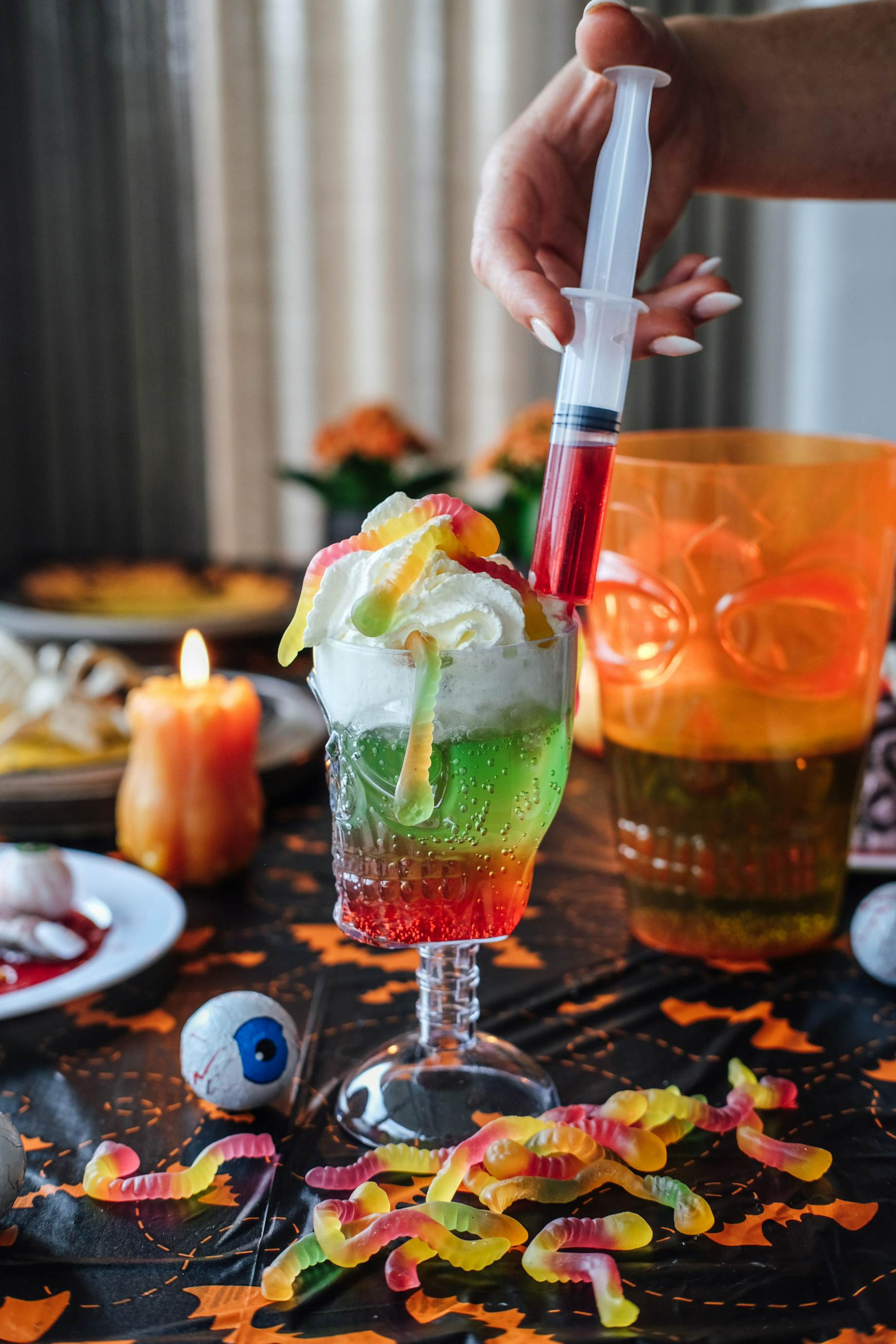 Halloweendrink opskrift step 6