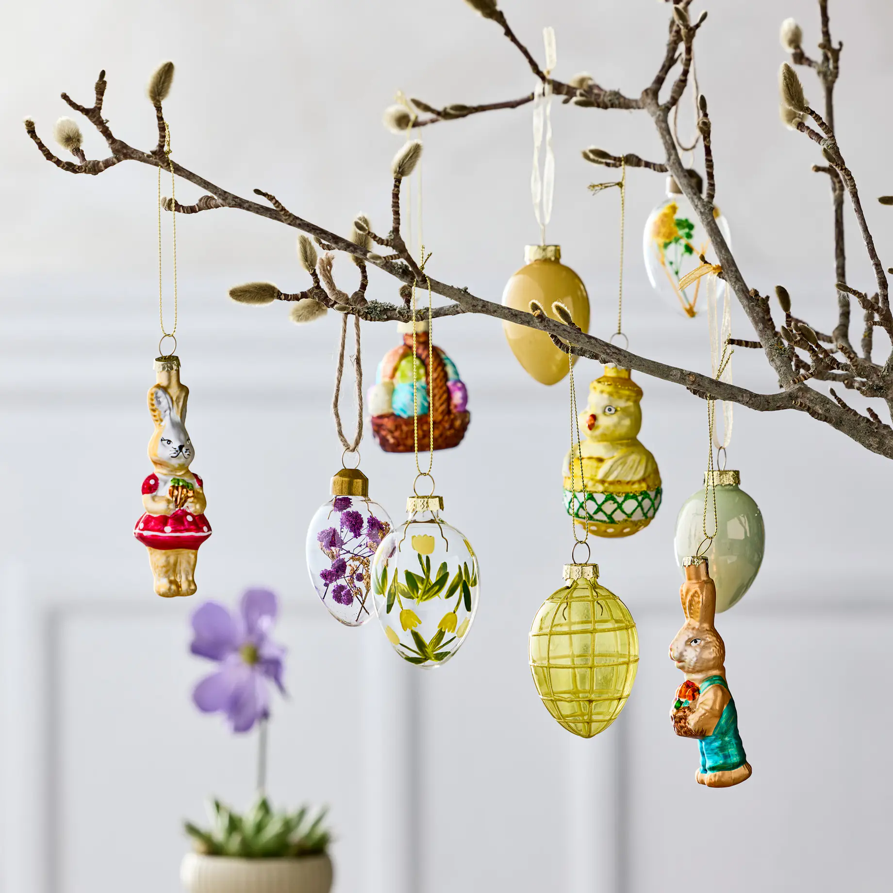 Forskelligt påskepynt. Køb påskepynt hos Bilka.