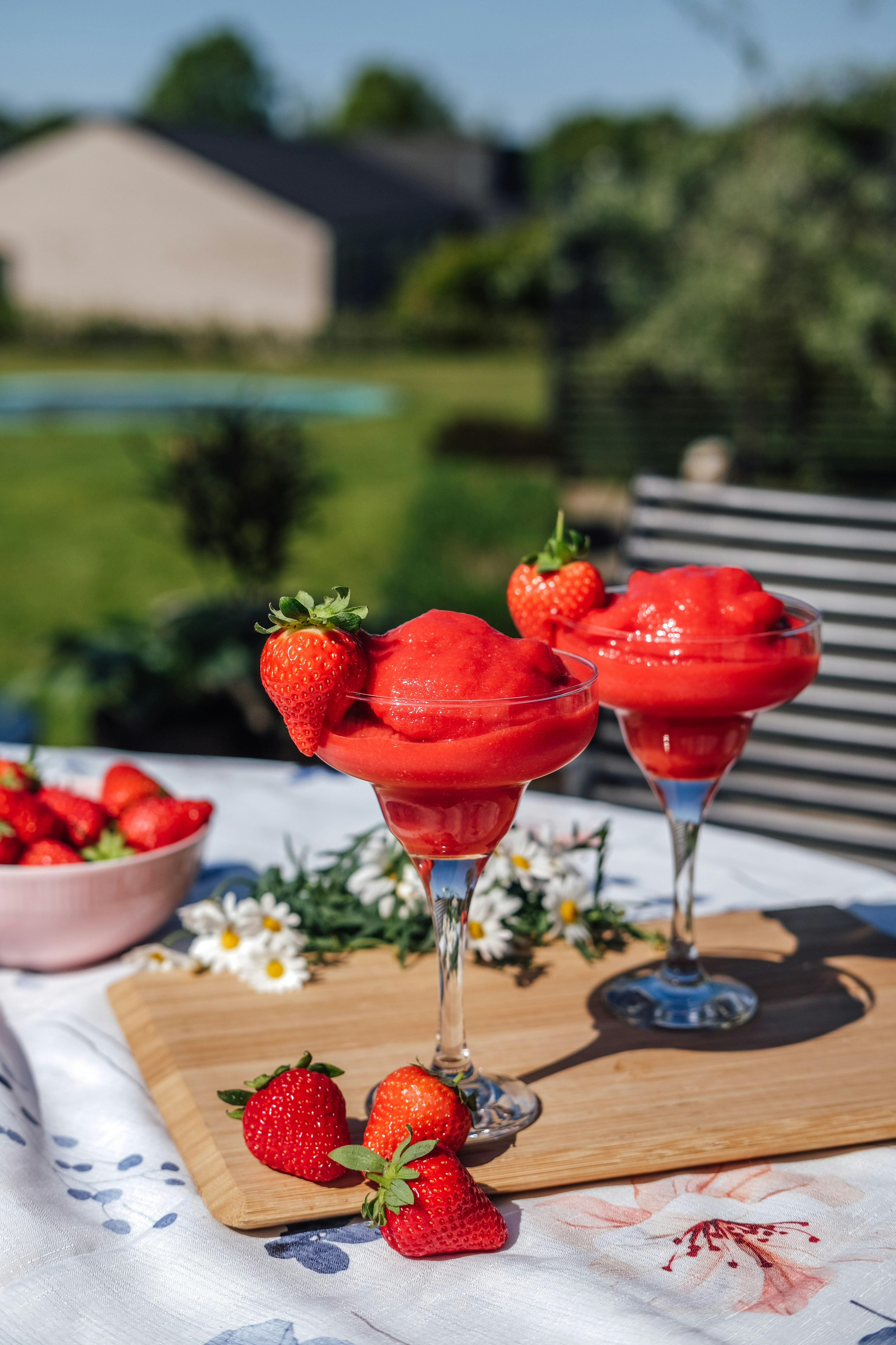 Lav en lækker alkoholfri jordbær drink med Bilka