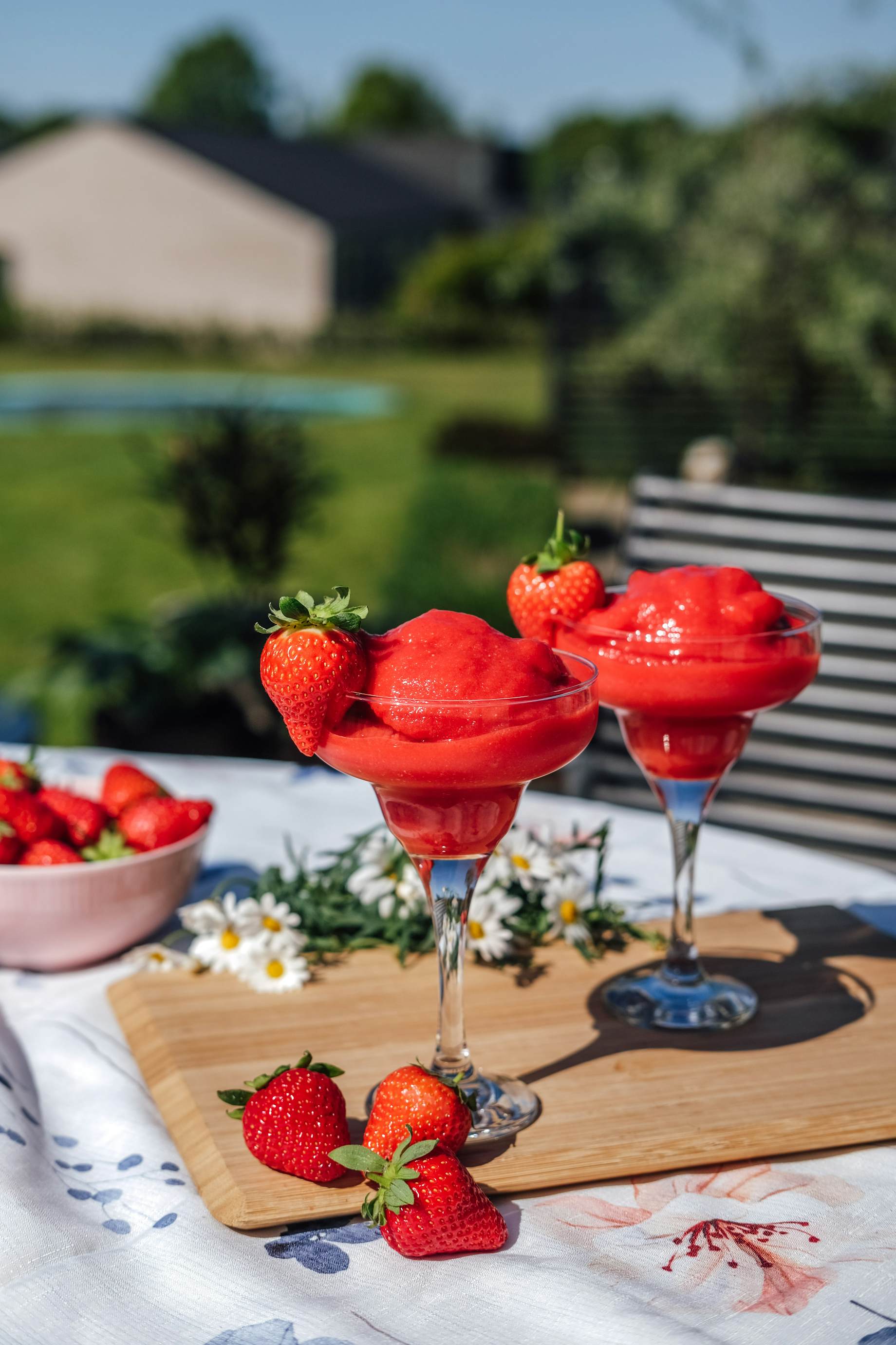Lav en lækker alkoholfri jordbær drink med Bilka