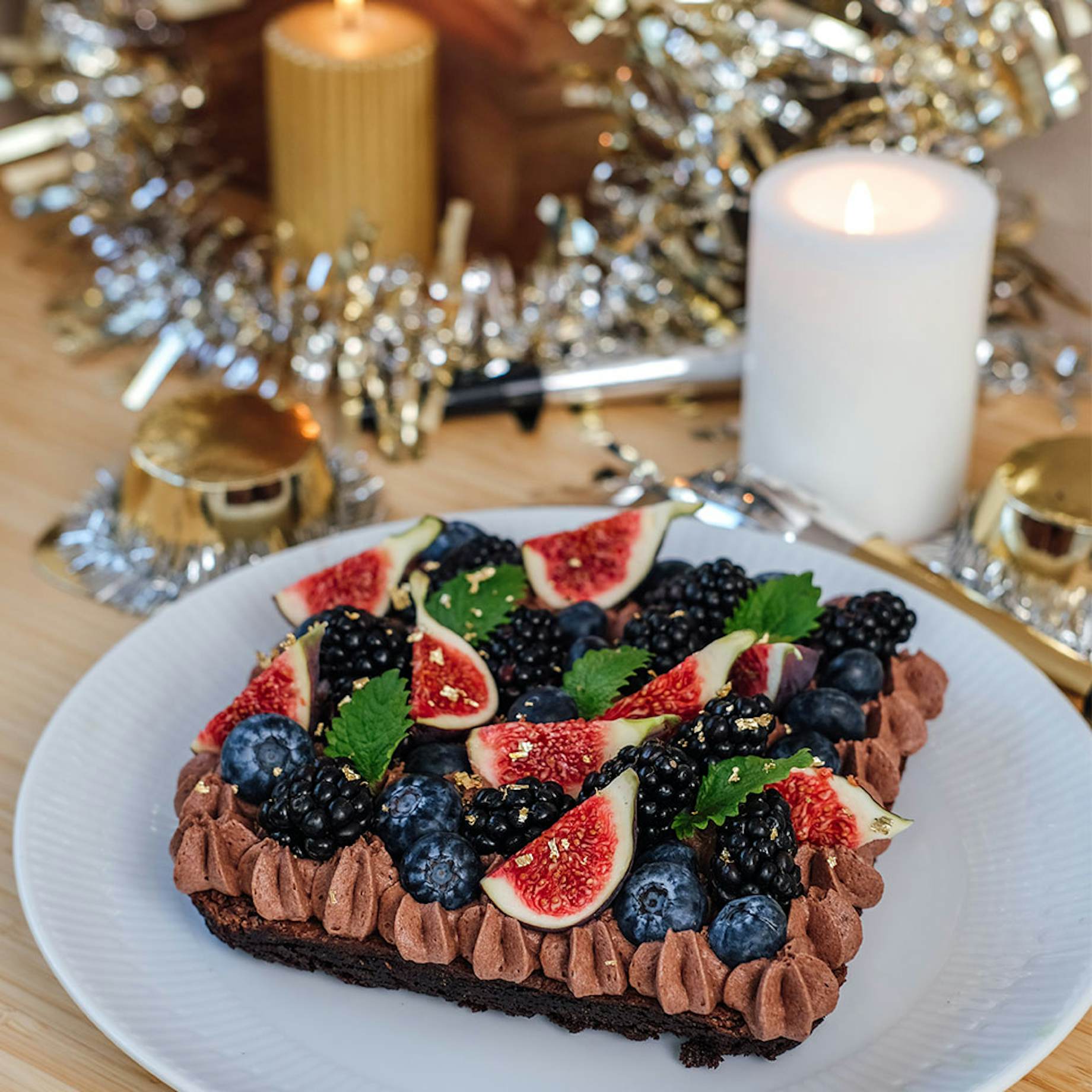 Få inspiration til tre nemme nytårsdesserter med Salling Princip hos BilkaToGo