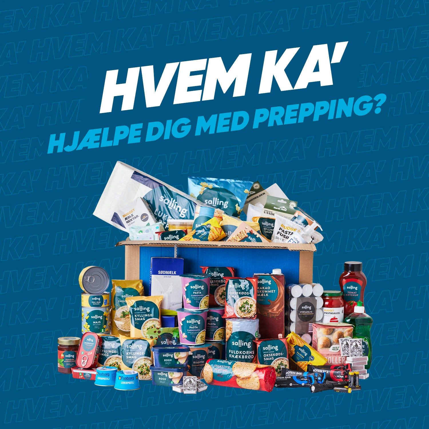 Hvem ka' hjælpe dig med prepping? Køb alt det nødvendige hos BilkaToGo.