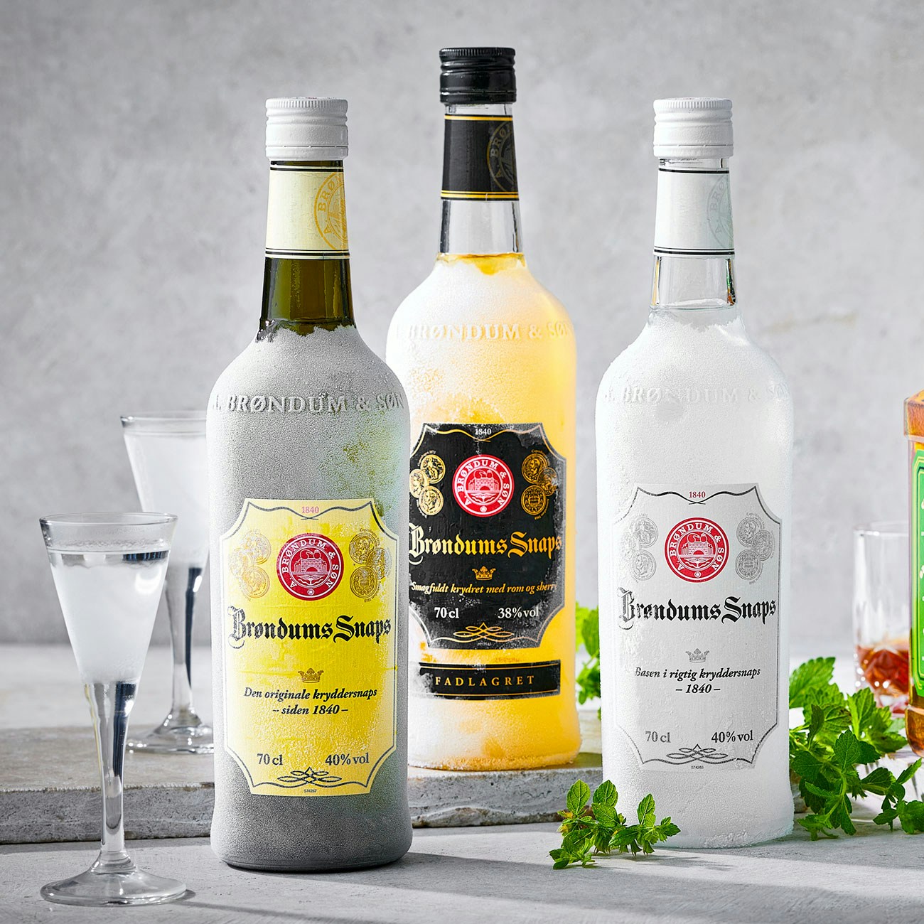 Snaps til festen hos Bilka