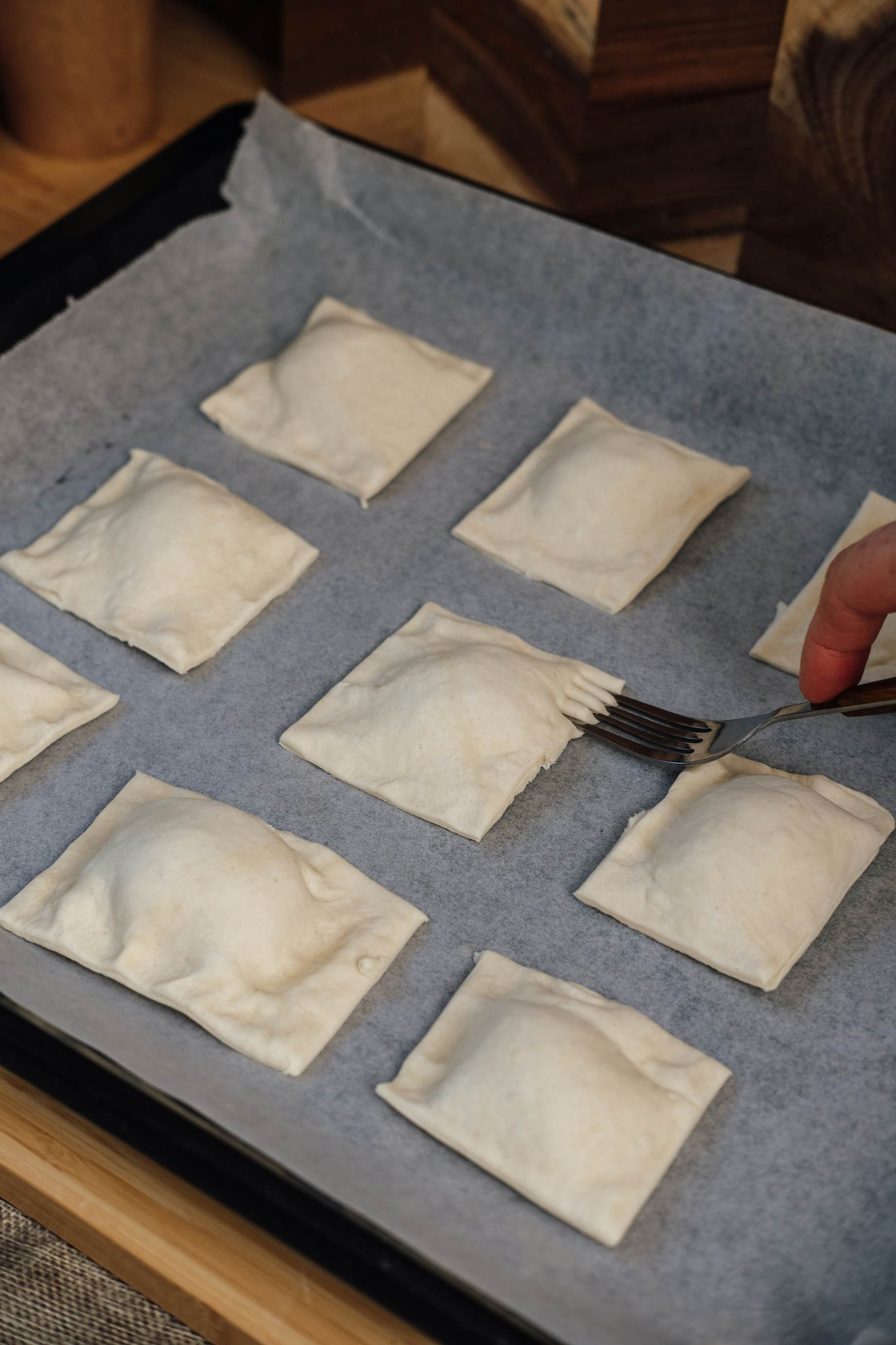 Pate chaud foldning step 7