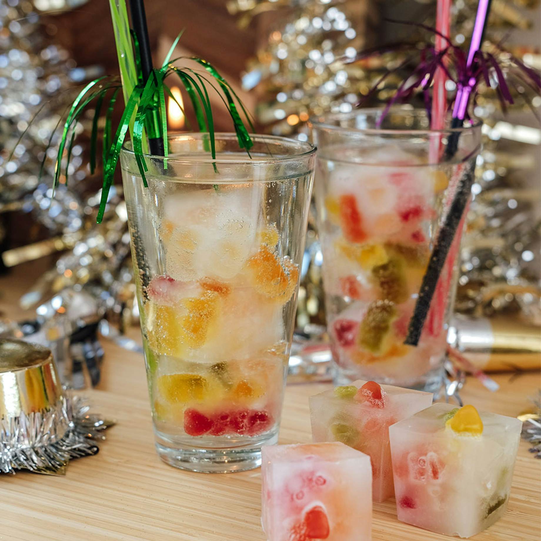 Lav en lækker drink med vingummibamser til børnene med BilkaToGo