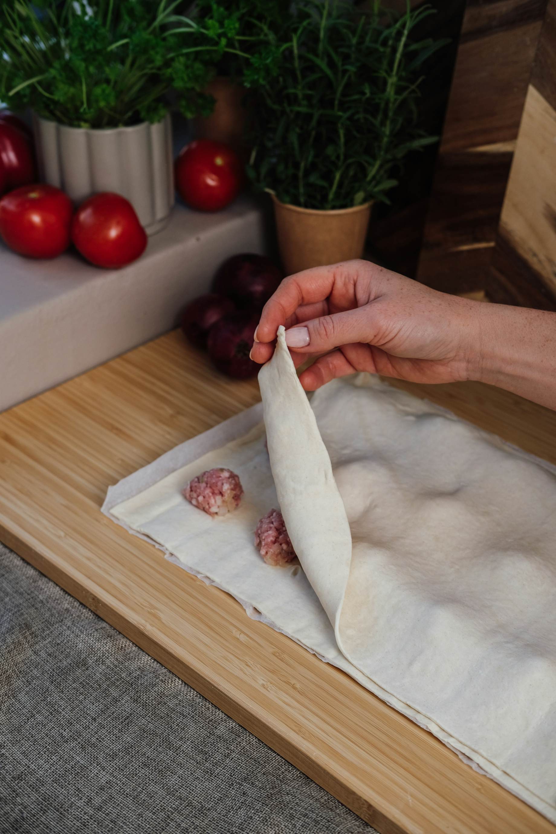 Pate chaud foldning step 3