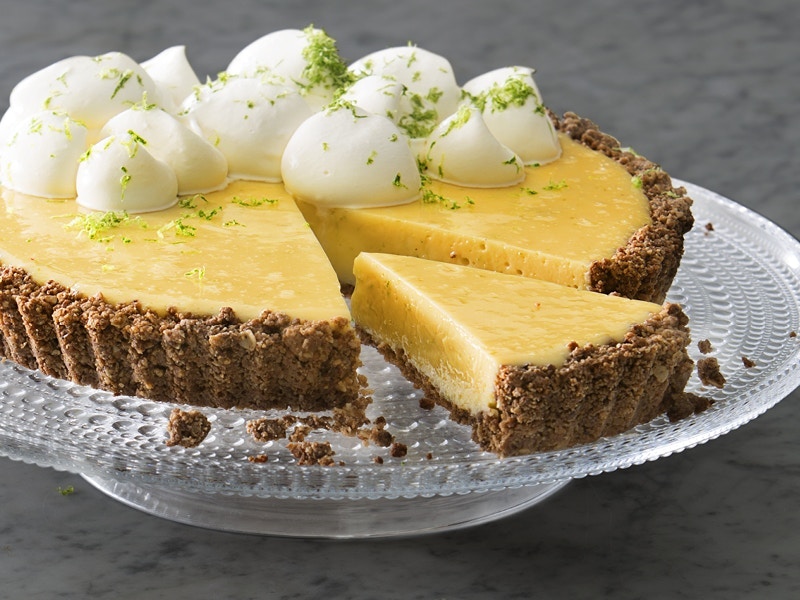 Opskrift på lime- og tequilatærte