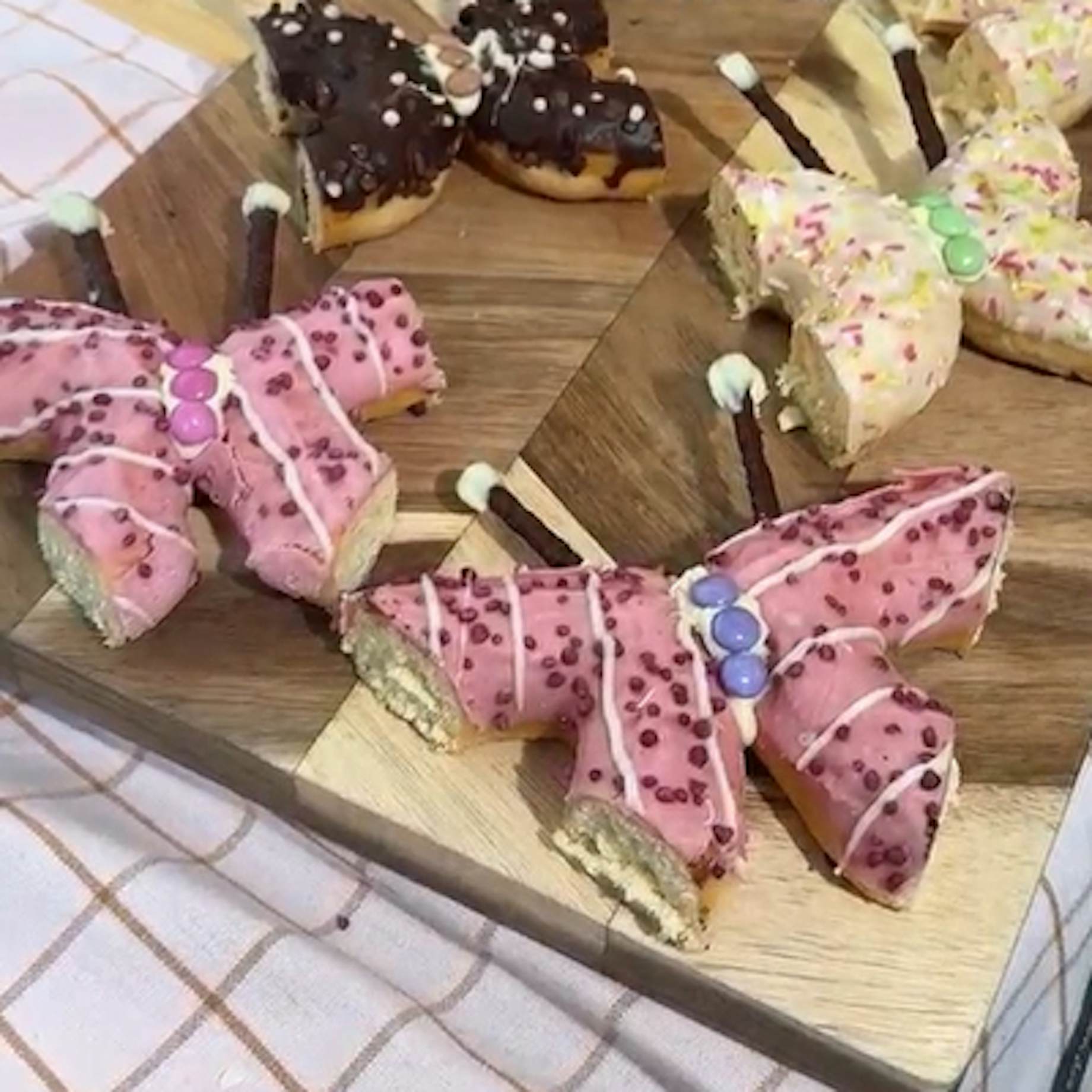 sommerfugle donuts opskrift hos BilkaToGo