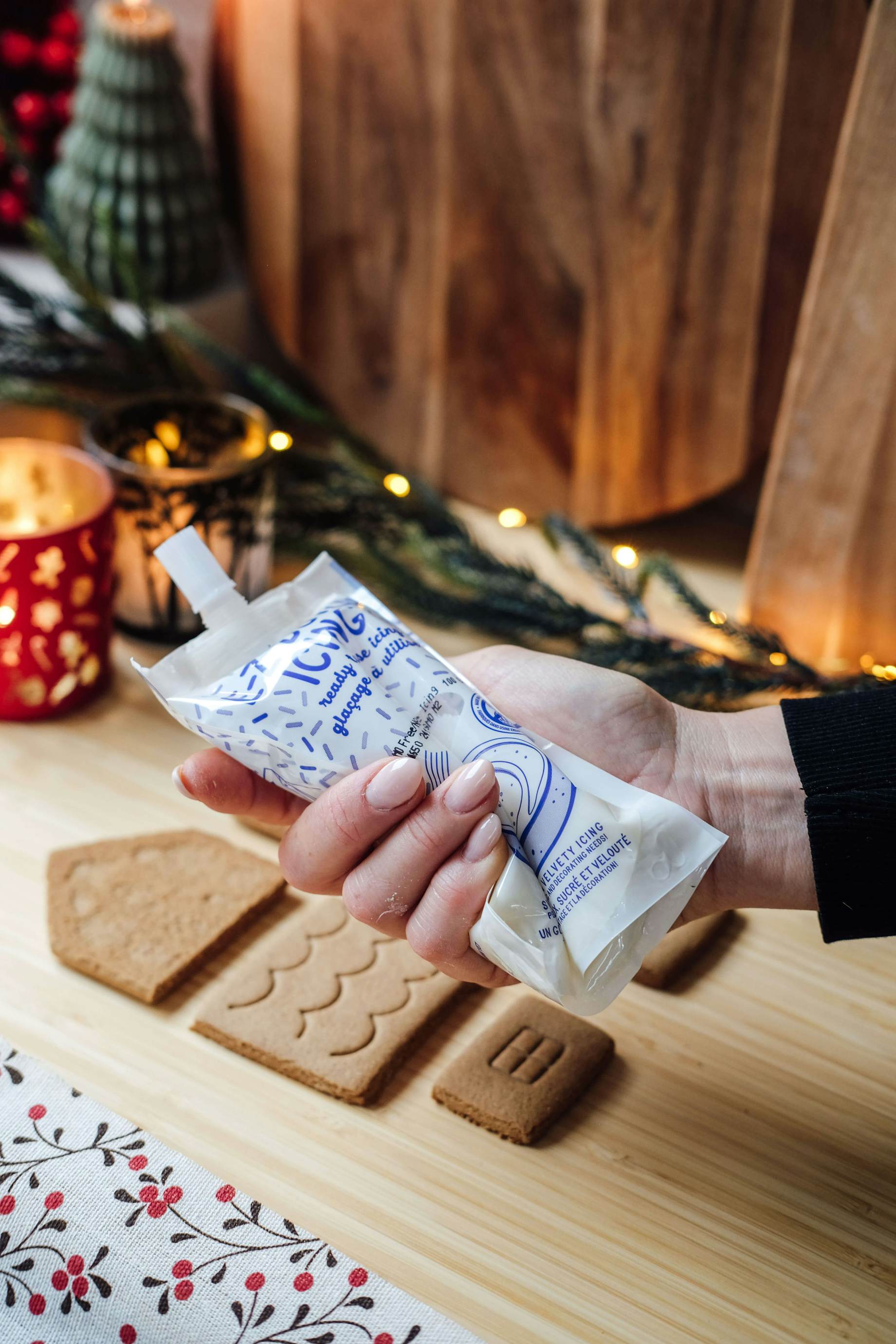 Fremgangsmåde samling af peberkagehus step 4