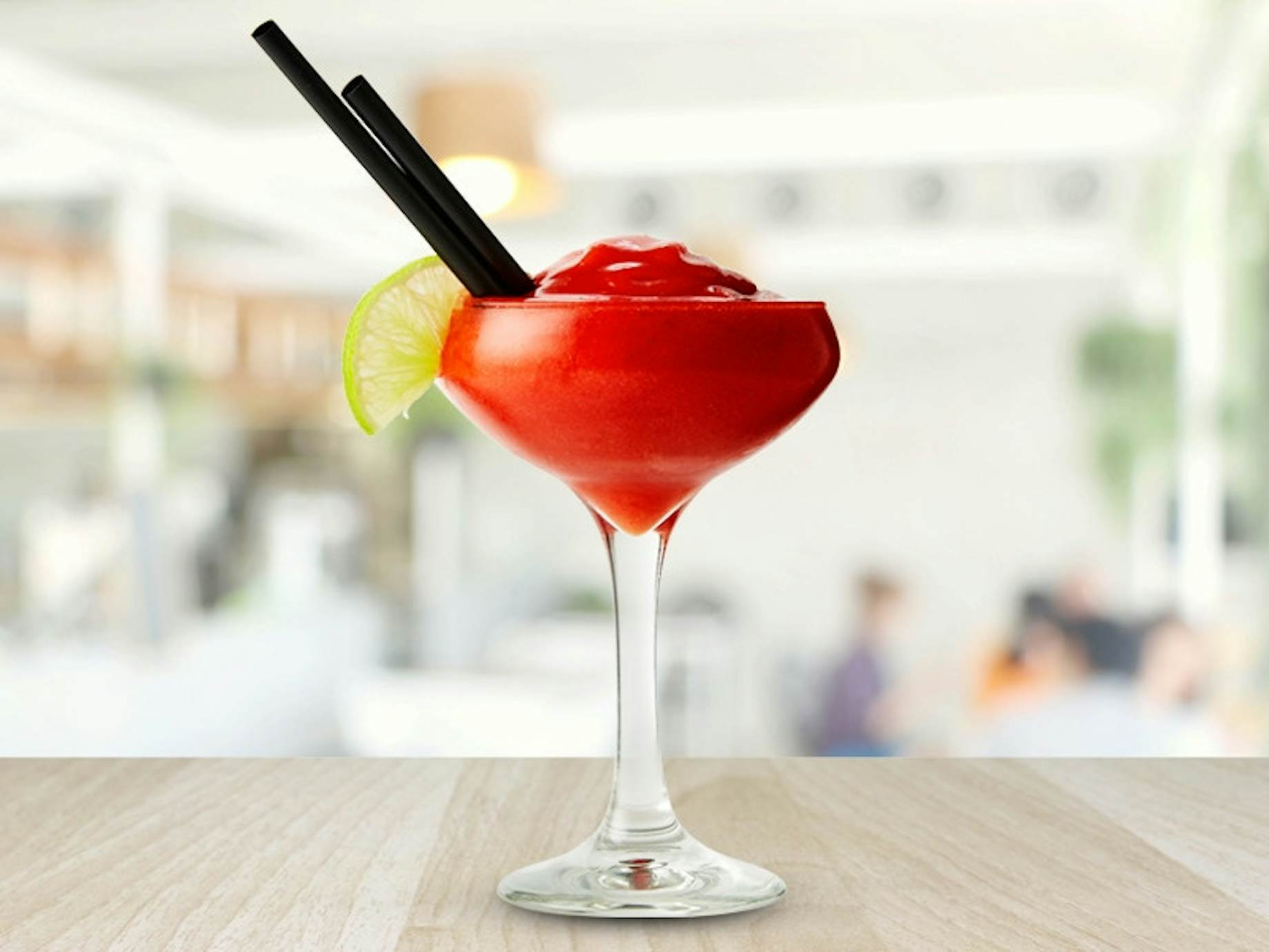 Opskrift på Strawberry Daiquiri