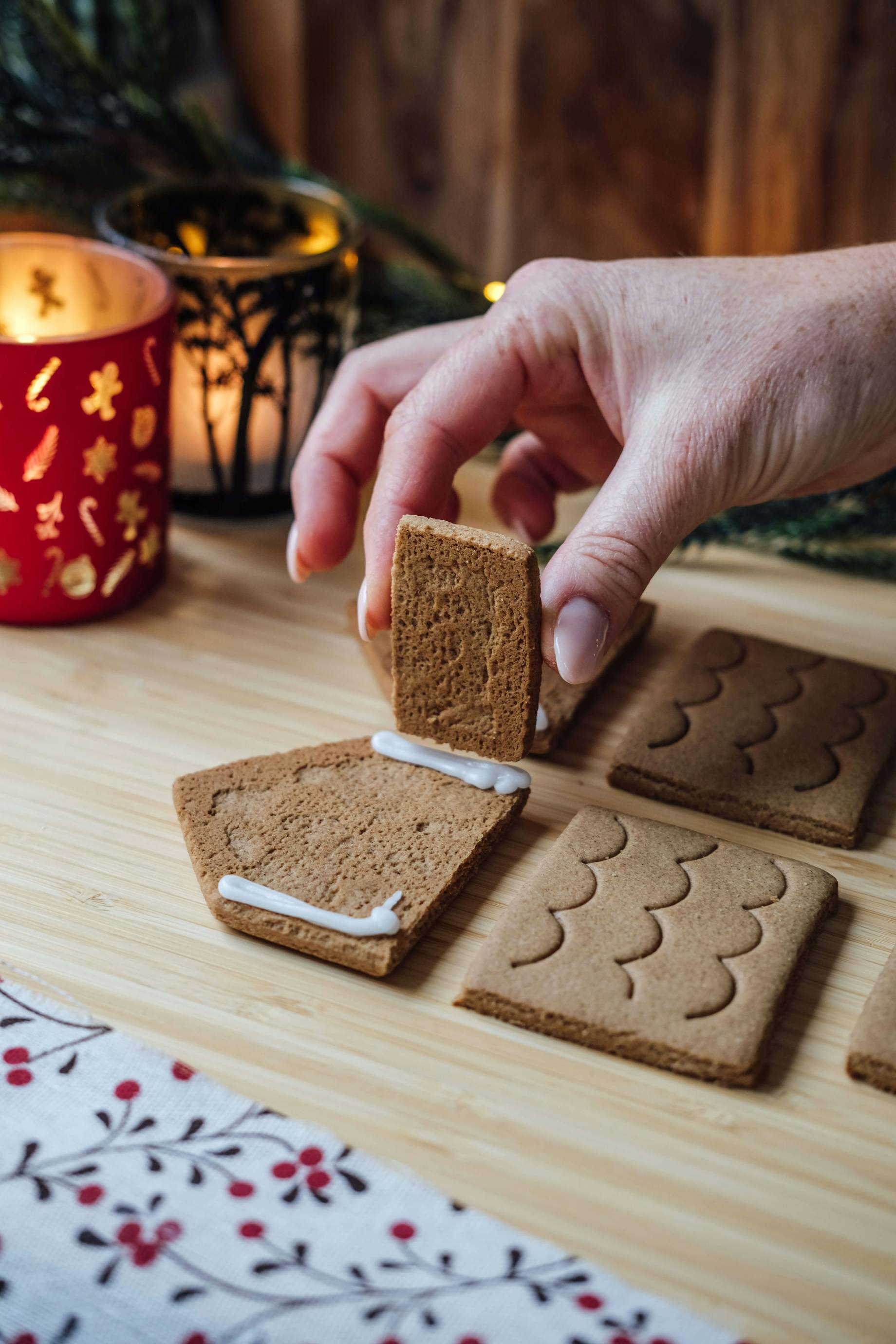 Fremgangsmåde samling af peberkagehus step 7