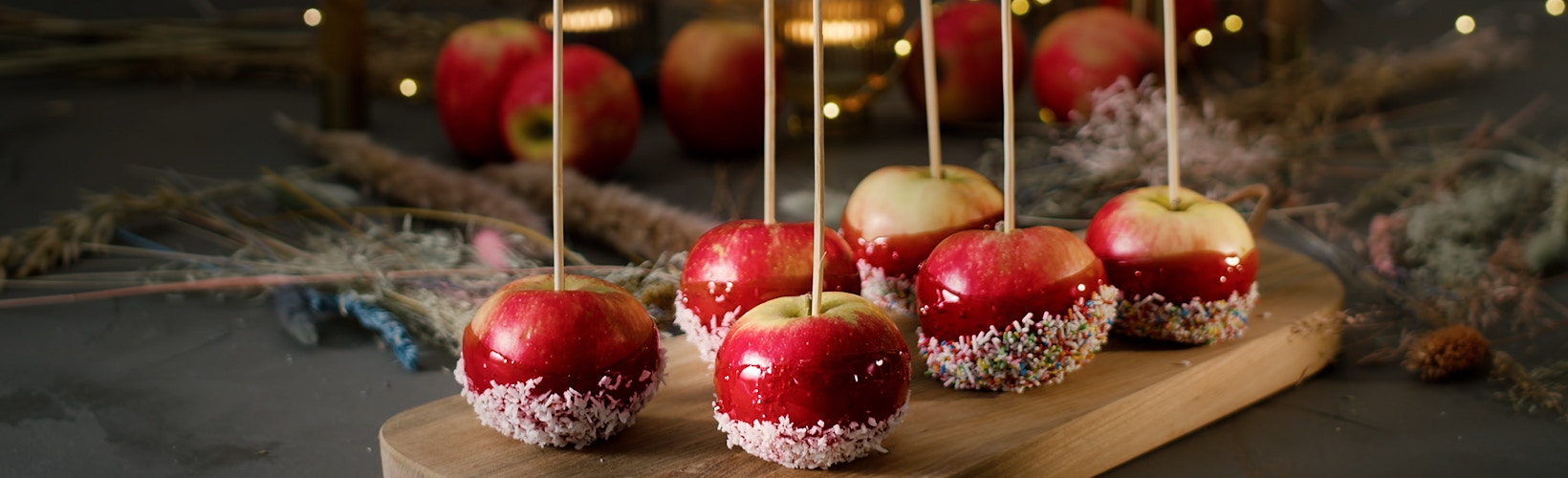 Opskrift på kandiserede æbler